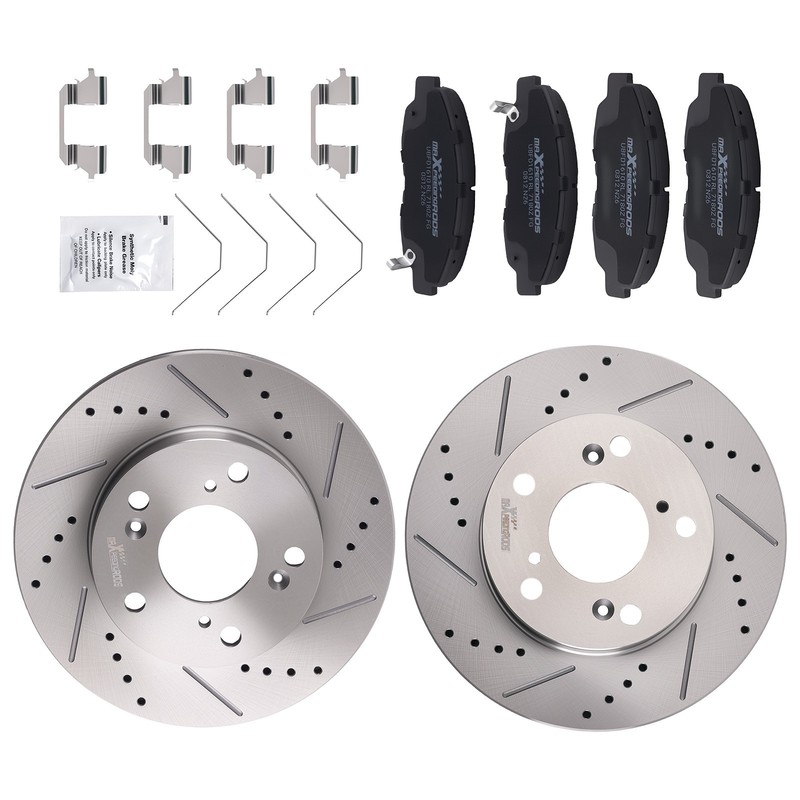 Front Brake Rotors and Pads Set for Honda Civic 2012 2013 2014 2015 S31601 D1578 gallery