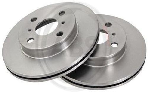 2x Original A.B.S. Brake Disc 16652 for Toyota