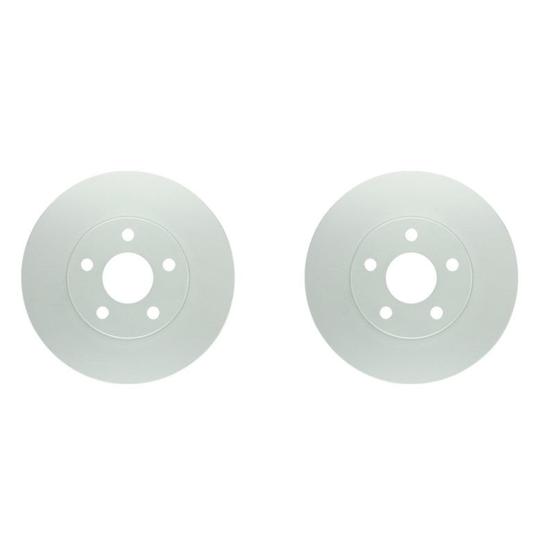 Bosch QuietCast Pair Set of Front Disc Brake Rotors for Cutlass Calais FWD 1991