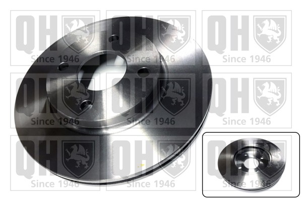 2x Brake Discs Pair Vented fits FORD FIESTA Mk4, Mk5 1.3 Front 95 to 08 With ABS gallery