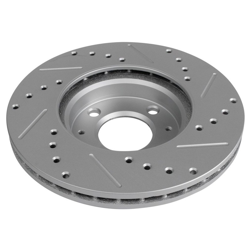 TRQ Front & Rear Ceramic Pad Performance Rotor Drums & Brake Shoe Kit for Kia gallery