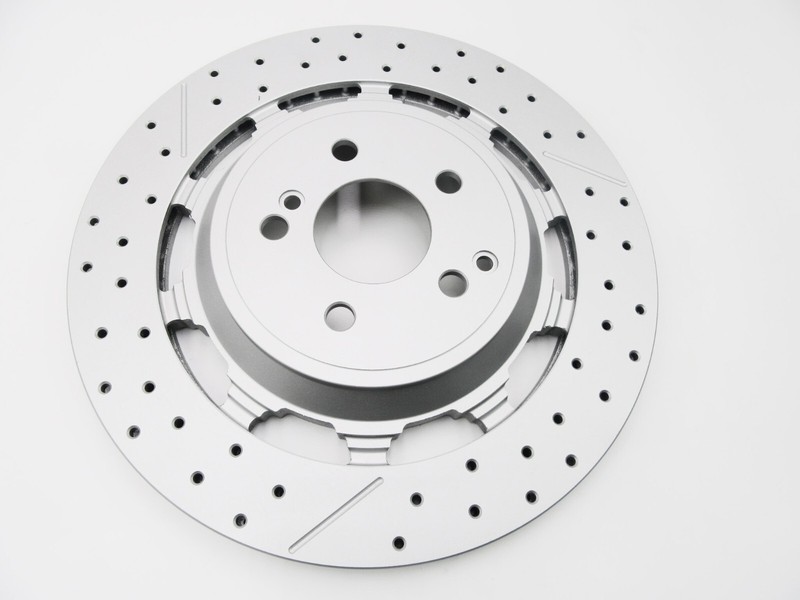 Mercedes Benz S63 S65 Amg rear brake pads and rotors A2224232012 A0004203700 gallery