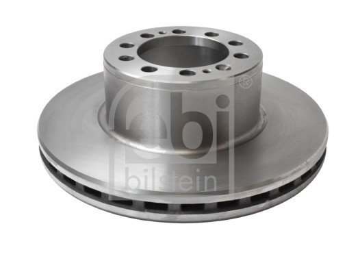 Single Febi 29167 Front Rear Brake Disc 430mm Vented Fits Mercedes Mp2