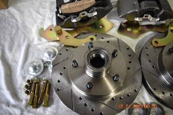 1963 IMPALA DISC BRAKES FITS 14" ORIGINAL WHEELS ZERO OFFSET/CROSS DRILL ROTOR gallery
