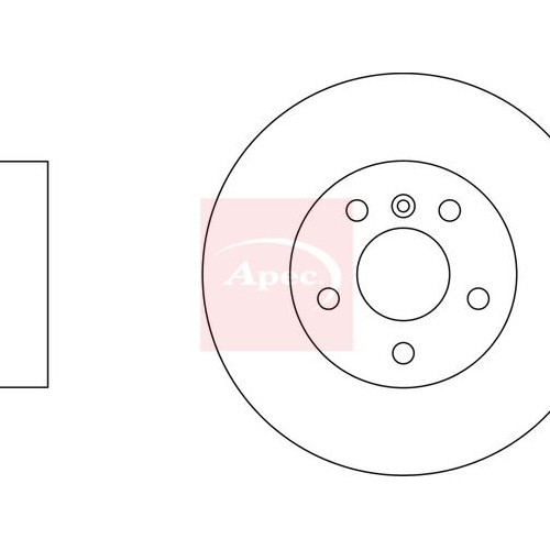 APEC Brake Disc DSK2202