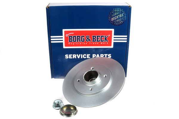 2x Brake Discs Pair Solid fits RENAULT R19 Mk2 1.8 Rear 92 to 95 238mm Set B&B gallery