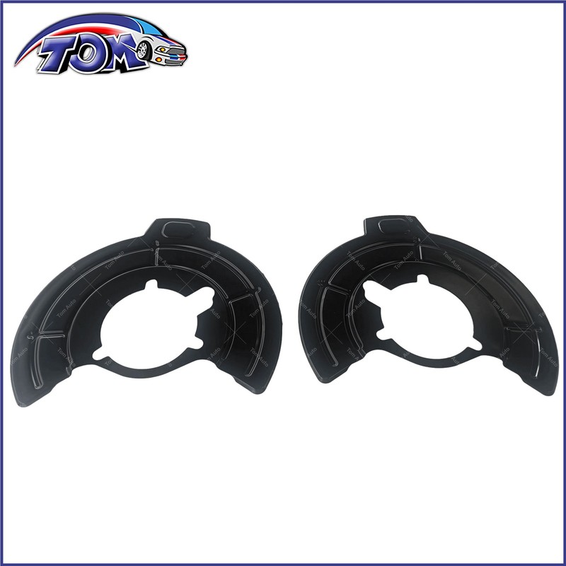 Front Disc Brake Splash Shields For 07-2017 Jeep Wrangler 68043286AB 68043287AB gallery