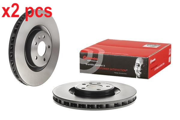 X2 PCS L&R SIDES BRAKE DISC 09.D937.11