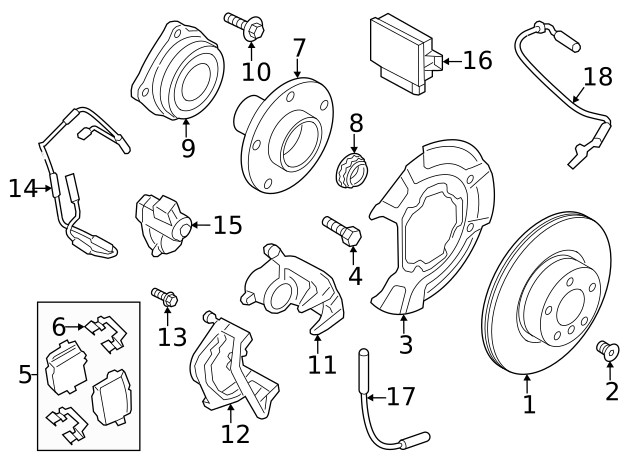Genuine BMW Rotor 34206886482 gallery
