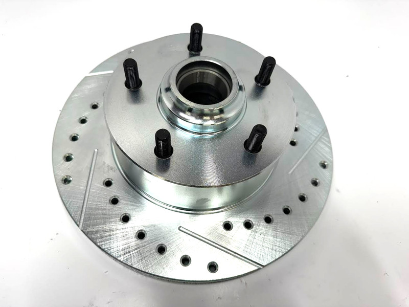 GM 1959-64 Chevy Nomad Performance Disc Brake Conversion Kit Drilled Slotted gallery