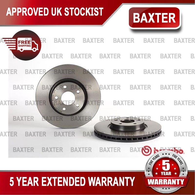 Fits Ford Mondeo 2007-2015 + Other Models Baxter Front Brake Disc