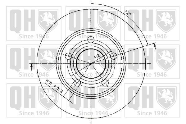 Brand New Brake Disc for Audi A6 97-05 4B0615601A BDC5184 gallery