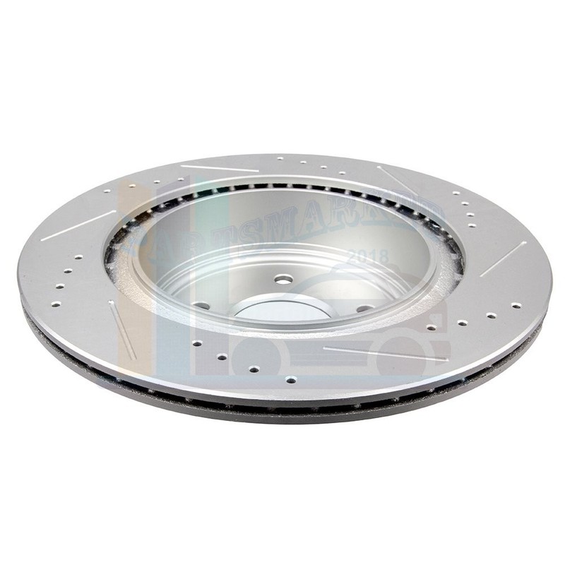 2X Front & 2X Rear Discs Brake Rotors and Pads For 2010-2012 EX35 Drill Slot gallery