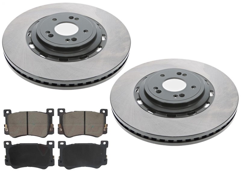 Ft Improved Performance Disc Brake Rotors & Brake Pads fits Genesis G90 2020-22