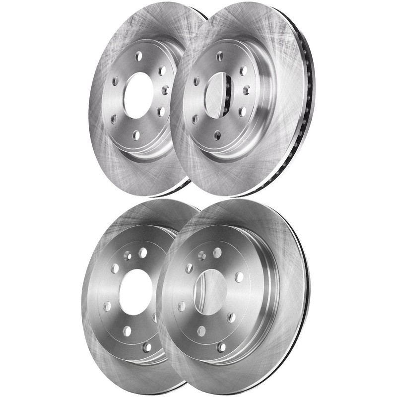 4x Front Rear Brake Rotors for Chevy Traverse GMC Acadia Saturn Outlook gallery