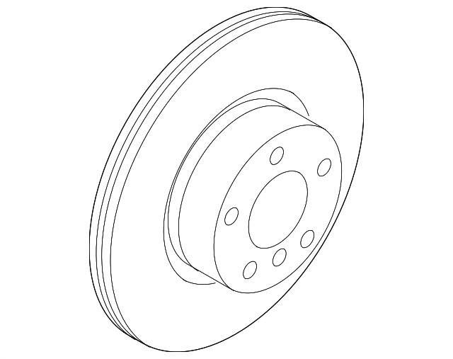 Genuine BMW Rotor Right 34-11-6-871-800