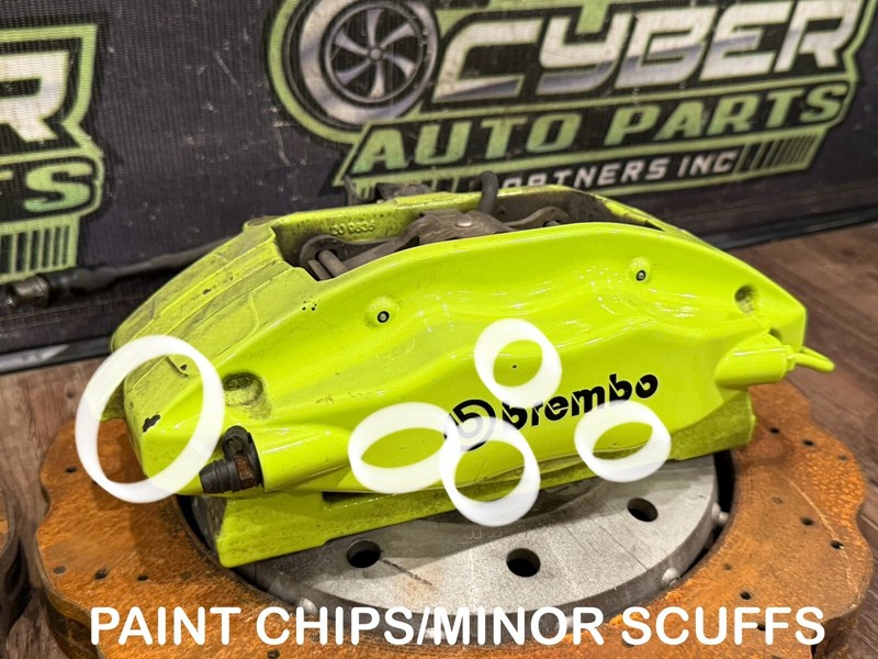 2014-15 AUDI R8 V10 FRONT REAR LEFT RIGHT ROTORS & CALIPERS SET OEM *READ!* gallery
