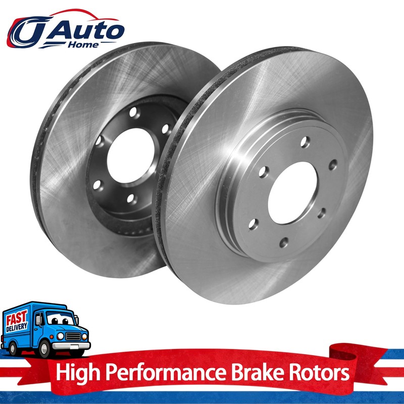 Front Brake Rotors For Saab 9-7x 2008-2009 Chevy Trailblazer 2006-2009 V8 6.0L