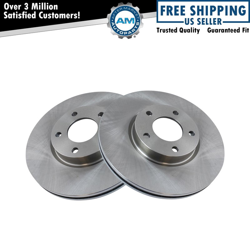 Front Brake Rotors Set For 2004-2013 Mazda 3 2006-2015 5