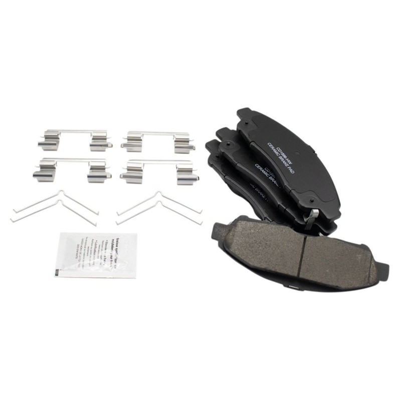 Front & Rear Posi Ceramic Disc Brake Pads & Rotors Kit for Enclave Blazer gallery
