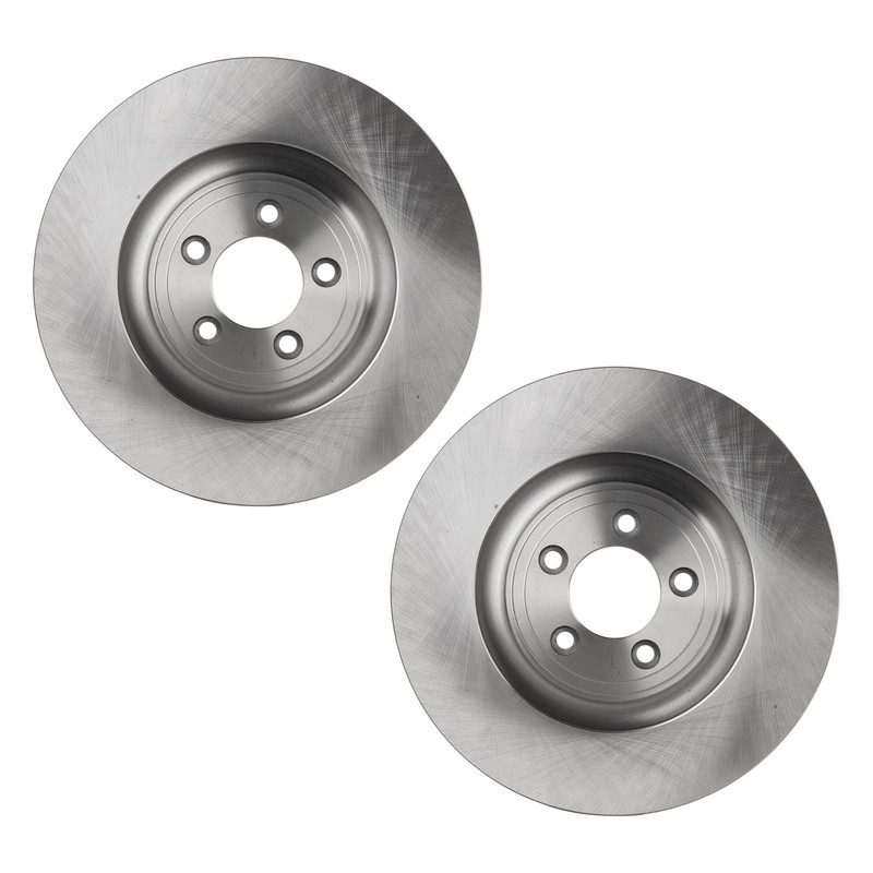 Front Disc Brake Rotors For 2009-2016 Jaguar XF 2010-2018 XJ