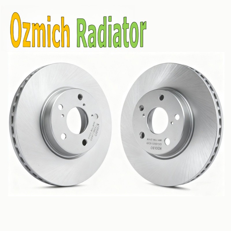 A Pair Front Brake Rotor Fit 2013-15 Scion xB Toyota 2009-17 Prius V 09-18 RAV4