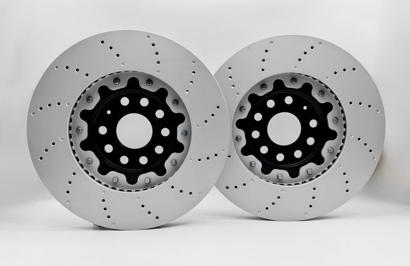 Floating Front Brake Rotor For AUDI A3 Q3 S3 VW CC GOLF PASSAT GTI JET AT TIgu gallery