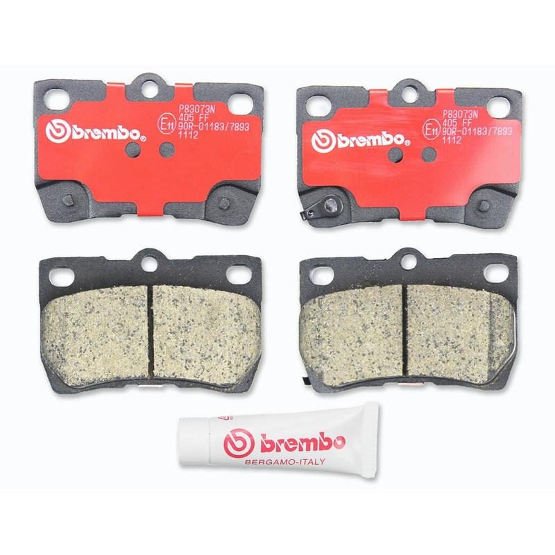 Brembo Rear Brake Kit Ceramic Pads Brake Rotors For Lexus IS250 Sport Suspension gallery