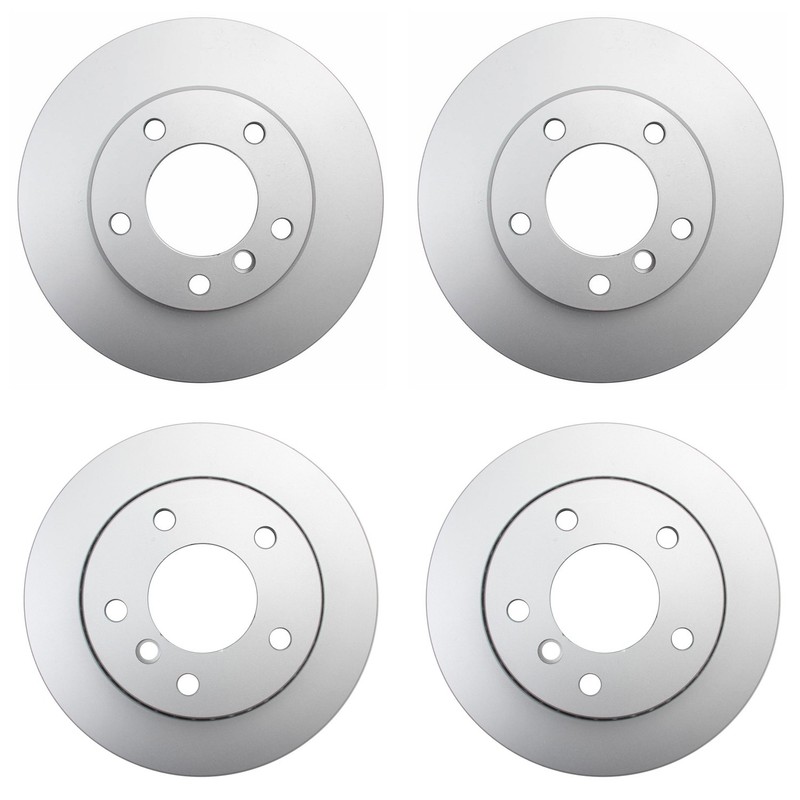 Hella Front 286mm & Rear 276mm Brake Rotors Kit For BMW E36 323Ci 323i 328i M52