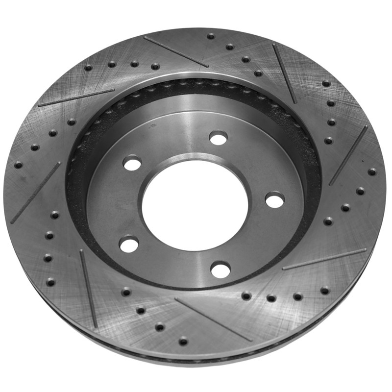2x 308mm Front Drilled & Slotted Brake Rotor for Ford F-150 1997-2004 4WD 5-Lug gallery