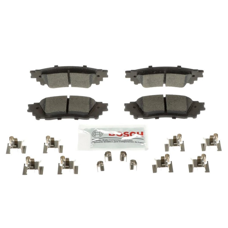 Bosch OEM Front & Rear Ceramic Brake Pads Kit For 2018-2021 Lexus NX300 gallery