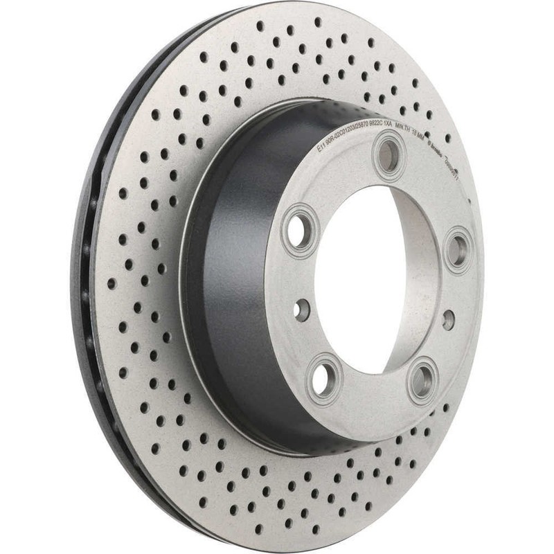 Disc Brake Rotor-Premium UV Coated OE Equivalent Rotor Brembo 09.8998.11