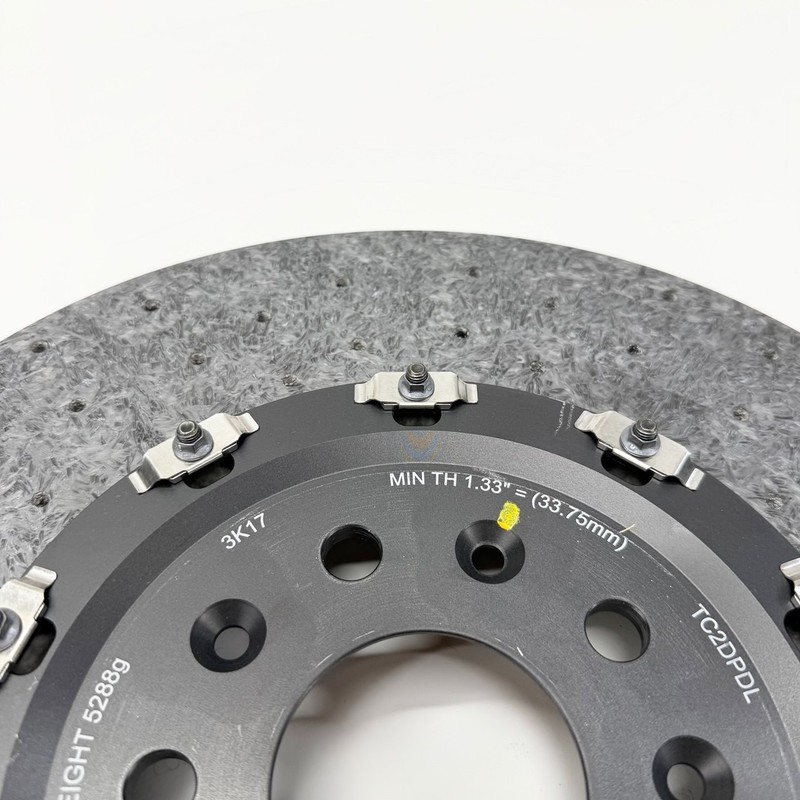 Ferrari 849 Testarossa Spider Rear Carbon Ceramic Brake Disc 844595, 372x34mm gallery