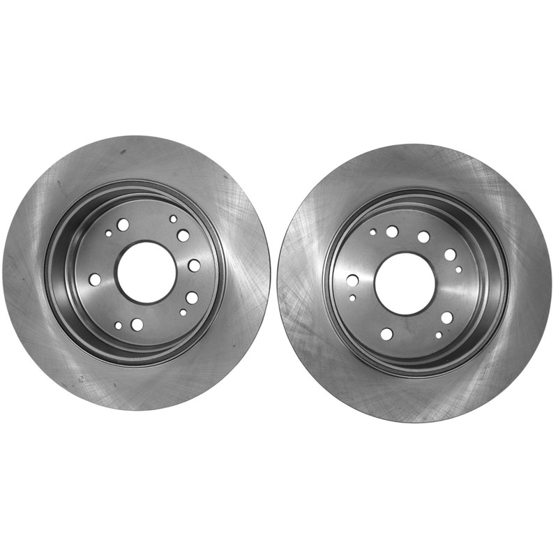 2pcs 282mm Rear Disc Brake Rotors for Acura TL 2004-2008 Honda Element 2003-2011 gallery