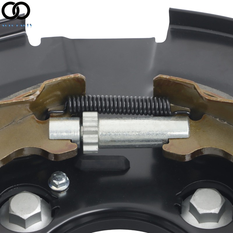 Rear Right Black Brake Backing Plate Dust Shield For Ford F-150 Lobo 2012-2020 gallery