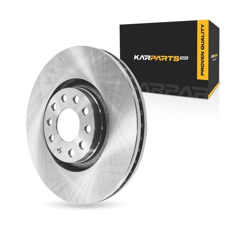 For Audi A4 2001-2009 Brake Disc Driver OR Passenger Side | Front | Single Piece