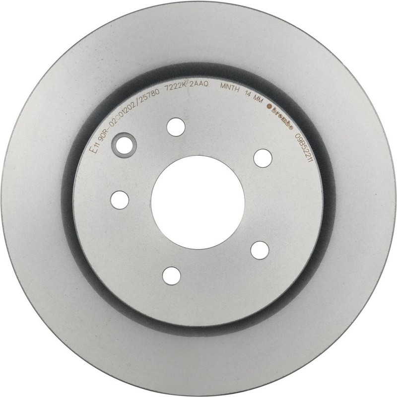 Brembo Rear Disc Brake Rotor for 2015 Infiniti Q40