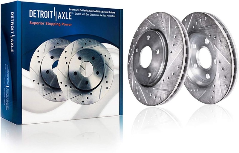 Front & Rear Brake Pads Rotors for 2013-2019 Ford Taurus gallery