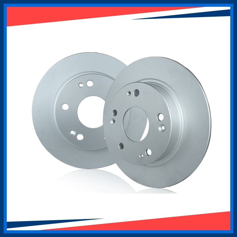 2×For 2006-2015 Honda Civic Acura CSX ILX 42510-SNA-A01 Rear Disc Brake Rotors