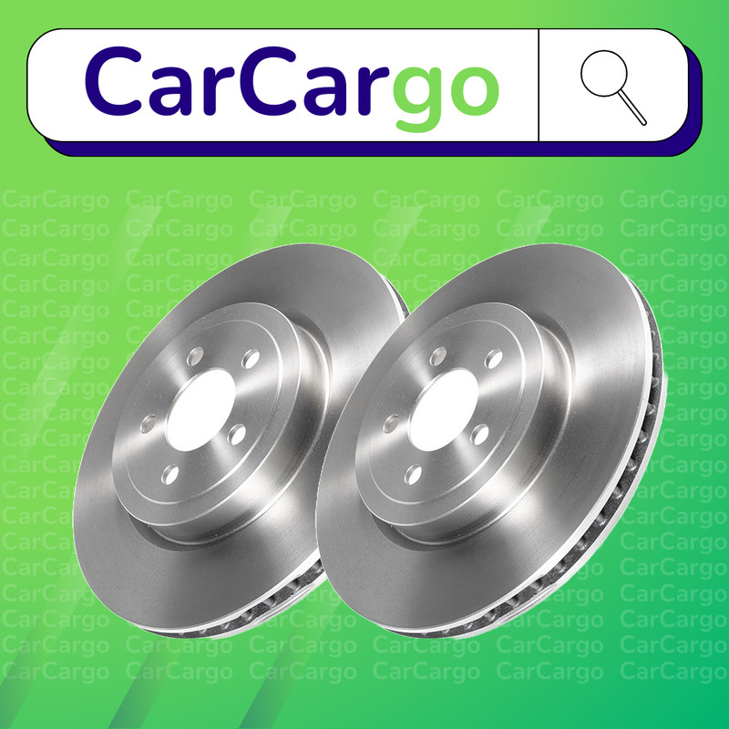 Premium Vented Front Brake Discs Chrysler 300C 3.0 CRD 2005-2024 345 mm
