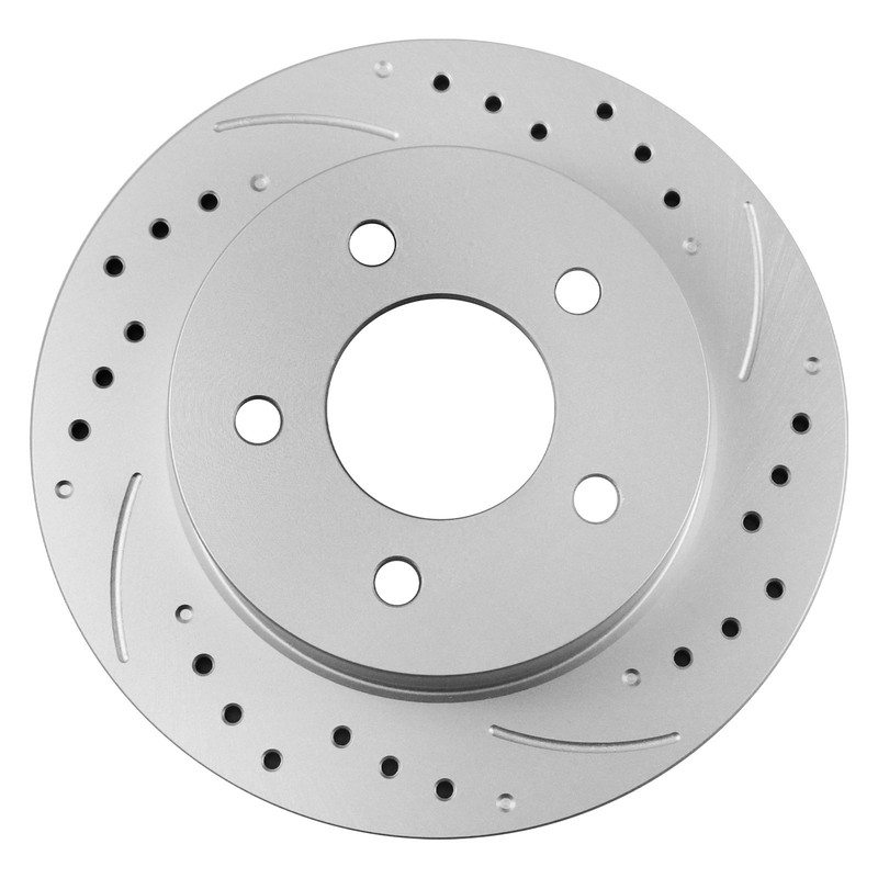 REAR Disc Brake Rotors and Ceramic Brake Pads for 1994-2004 Ford Mustang 2-Door gallery