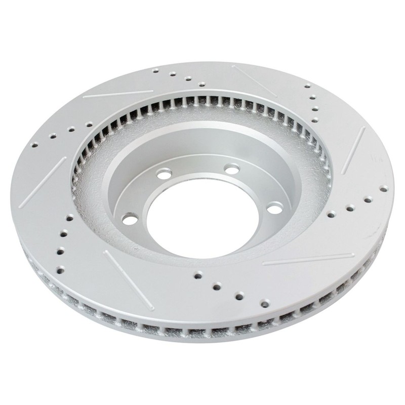 TRQ Front Semi Metallic Brake Pad & Performance Rotor Kit for Toyota Lexus gallery