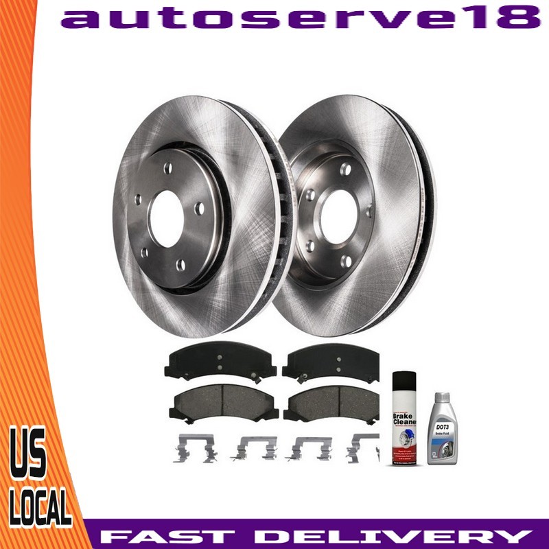 Brake Pads And Front Brake Rotors Brake Fluid For Chevy Impala Limited Lucerne