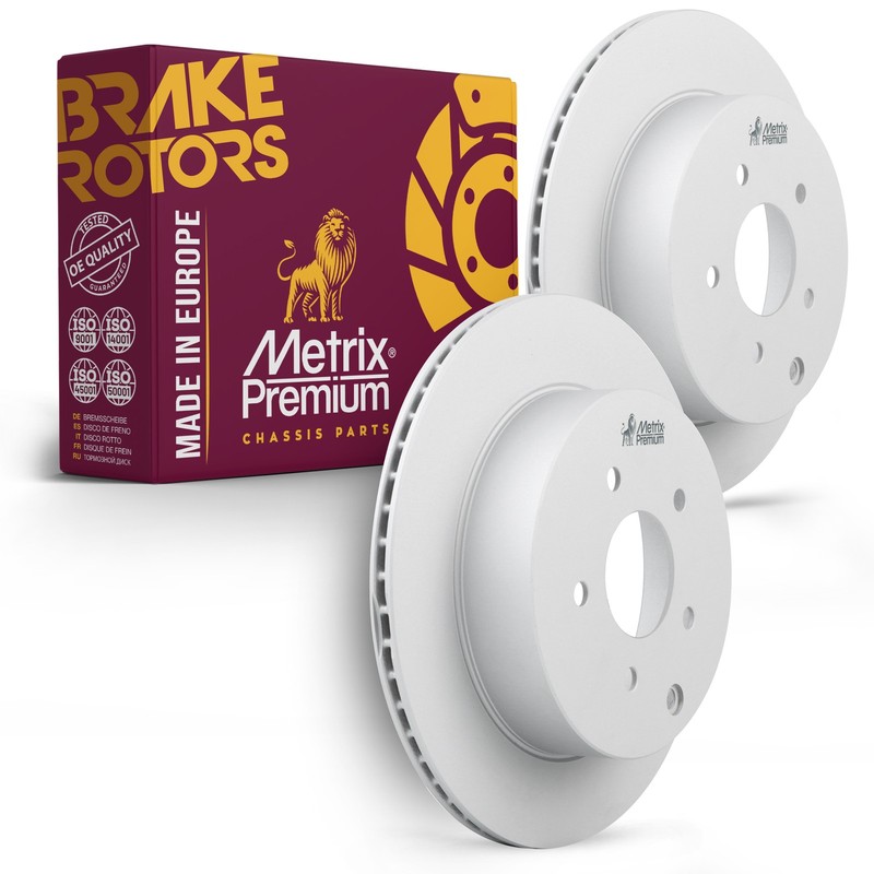Rear Disc Brake Rotor Set for Nissan Murano Quest Infiniti Q60 Q70L FX35 12.11in