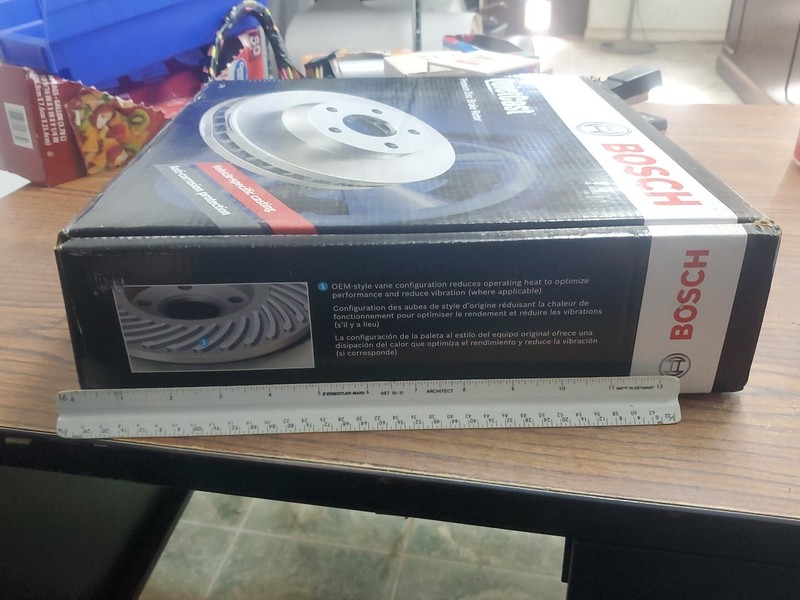BOSCH Disc Brake Rotor QuietCast 20010380 (VR1) gallery