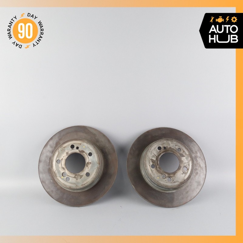 97-04 Mercedes R171 SLK280 SLK230 Rear Brake Rotor Left and Right Set OEM