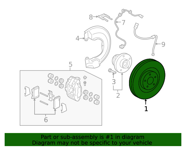 Genuine Mitsubishi Rotor 4615A185 gallery