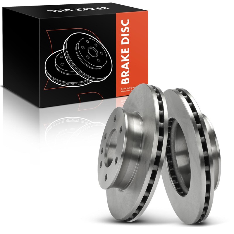 2Pcs Disc Brake Rotors for Dodge Freightliner Mercedes-Benz Sprinter 2500 Front