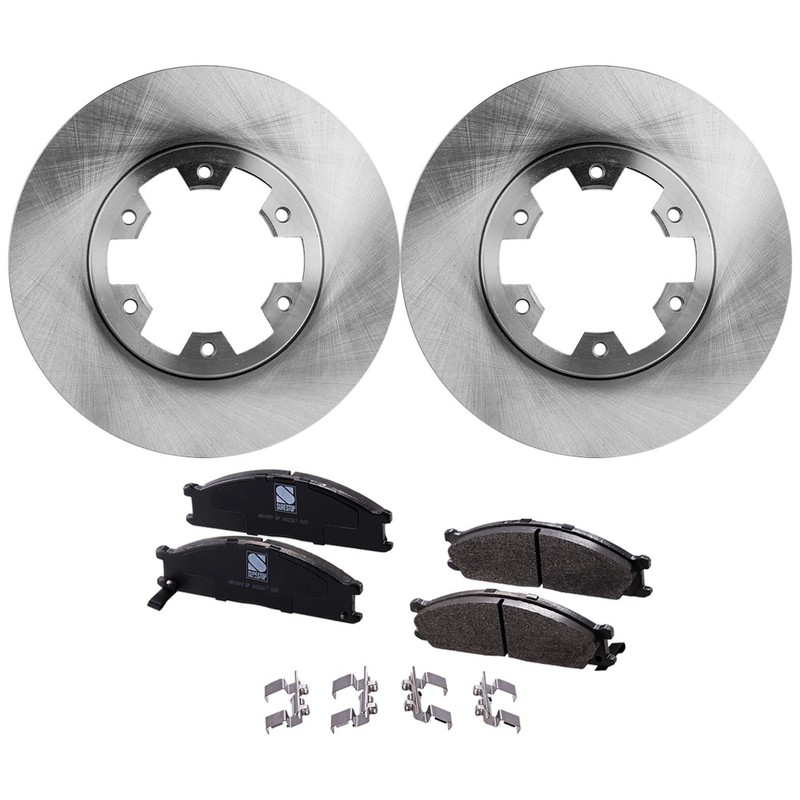 Front Brake Disc Rotors and Pads Kit for Truck Hardbody Nissan Frontier Pickup