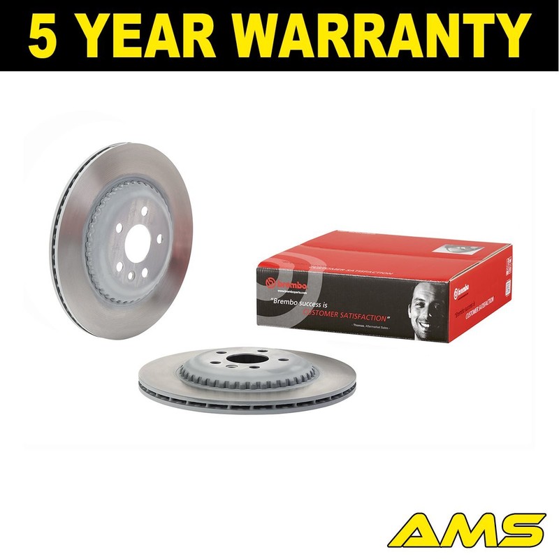 Fits Land Rover Range Velar 2.0 D TD4 3.0 Brake Disc Rear AMS LR141725 LR161920